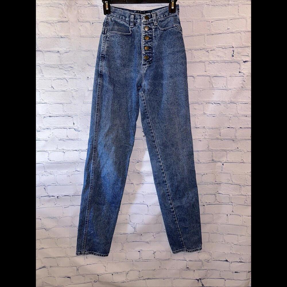 Silverlake By Wrangler Jeans Sz 3/4x36 NA762CR Western Rodeo Button Fly Vintage